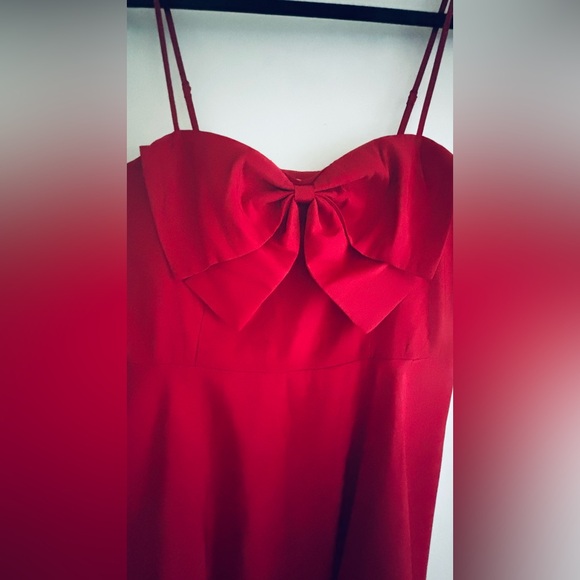 A New Day Elegant Red Midi Dress. Size 14 - Picture 4 of 8